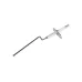 Электрод розжига Brahma BR67 12430005 Электрод розжига Brahma BR67 12430005