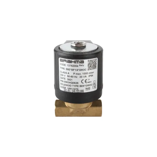 Газовый электромагнитный клапан Brahma E6G*S8*1/4*GMOC 13752004