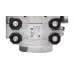 Клапан с регулятором соотношения Kromschroder VCG3E50R/50R05NGNVWR/PPPP/PPPP